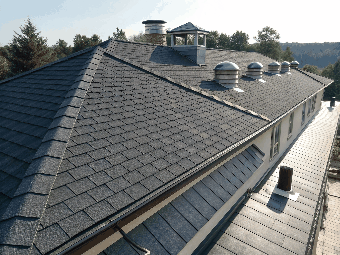 Roofing project for David R. Vance