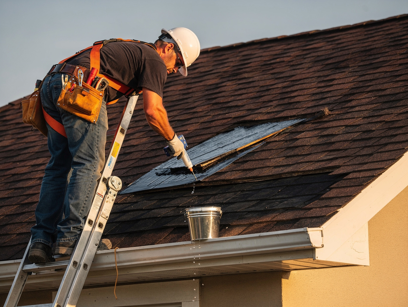 Emergency roof repair completed on Milton home