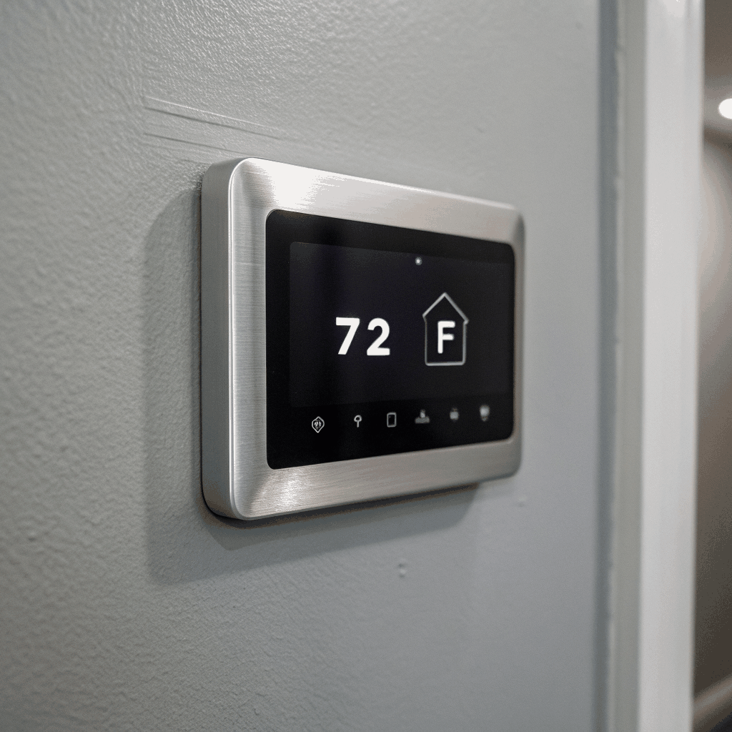 Energy loss and overworked HVAC thermostat